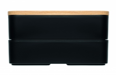 Logo trade ärikingituse pilt: PP-st lõunakarp ja bambusest kaas