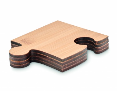 Logotrade ärikingitused pilt: Puzzle kujuliste tassialuste komplekt