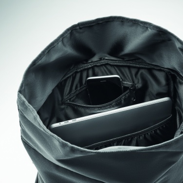 Logo trade firmakingi pilt: 600D RPET rulliga seljakott