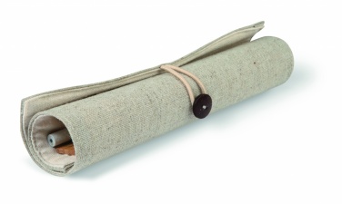 Logo trade reklaamkingi pilt: Statsionaarne komplekt puuvillases kotis