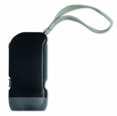 Logotrade reklaamtoote foto: 2 LED-dünamo taskulamp