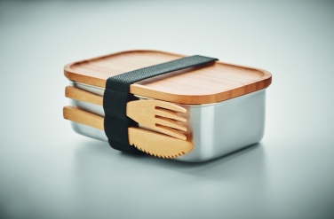 Logo trade reklaamkingitused foto: Roostevabast terasest lõunakarp 600ml