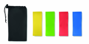 Logo trade ärikingituse pilt: Komplektis 4 TPE fitnessrihma