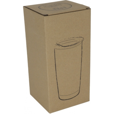 Logotrade reklaamtooted pilt: Puidust välimusega roostevabast terasest kruus COSTA RICA 550 ml