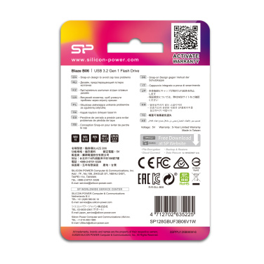 Logotrade ärikingituse foto: Pendrive Silicon Power Blaze B06 3.0