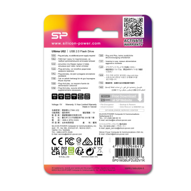 Logo trade reklaamtooted foto: Pendrive Silicon Power Ultima U02 2.0