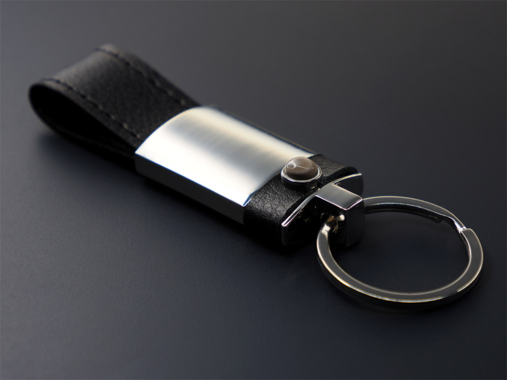 Logotrade reklaamkingid pilt: Triibuline tulekivi võtmerõngas 1292095