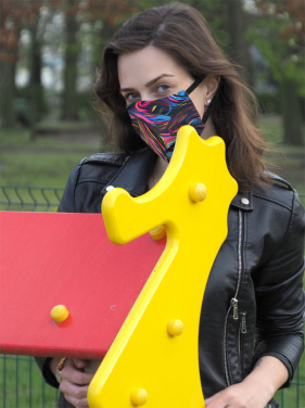 Logotrade firmakingituse foto: VENUS PRO puuvillane näomask koos HEPA filtri taskuga 1378165