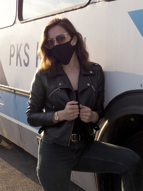 Logotrade ärikingid pilt: VENUS PRO puuvillane näomask koos HEPA filtri taskuga 1378165