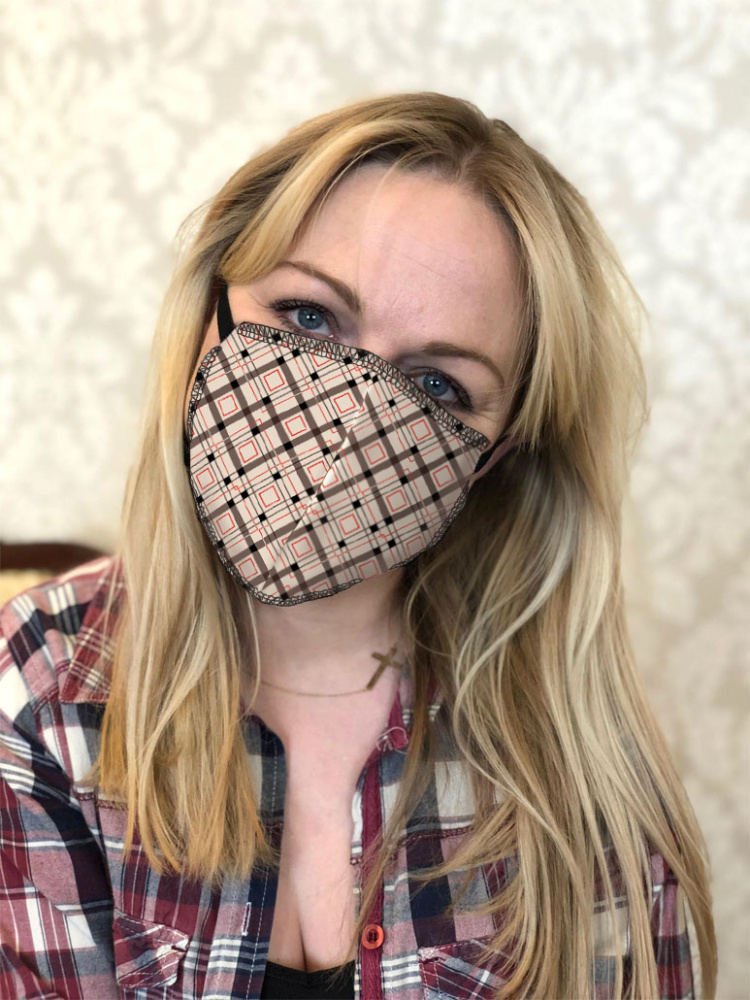 Logotrade reklaamkingi foto: ZERIF puuvillane näomask 1400165