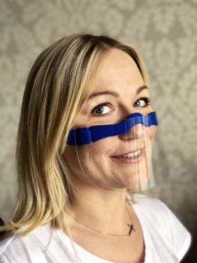 Logo trade meene pilt: HESTIA näokaitse - läbipaistev mask suu ja nina jaoks 1452162