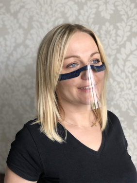 Logo trade reklaamtooted foto: KALIPSO näokaitse - läbipaistev mask suu ja nina jaoks 1447162