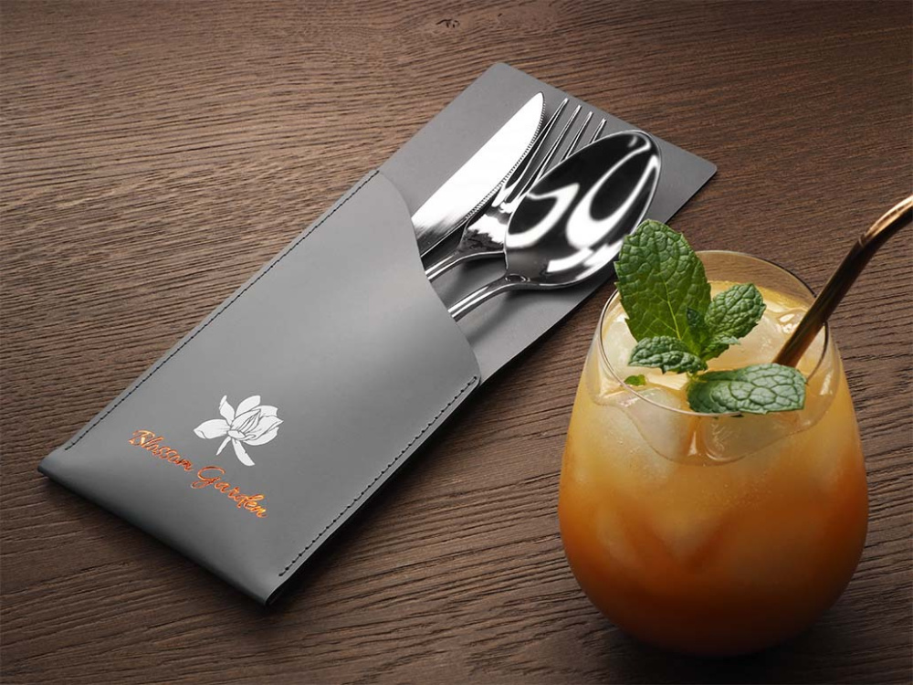 Logo trade reklaamtoote pilt: Söögiriistade ümbris 1598094