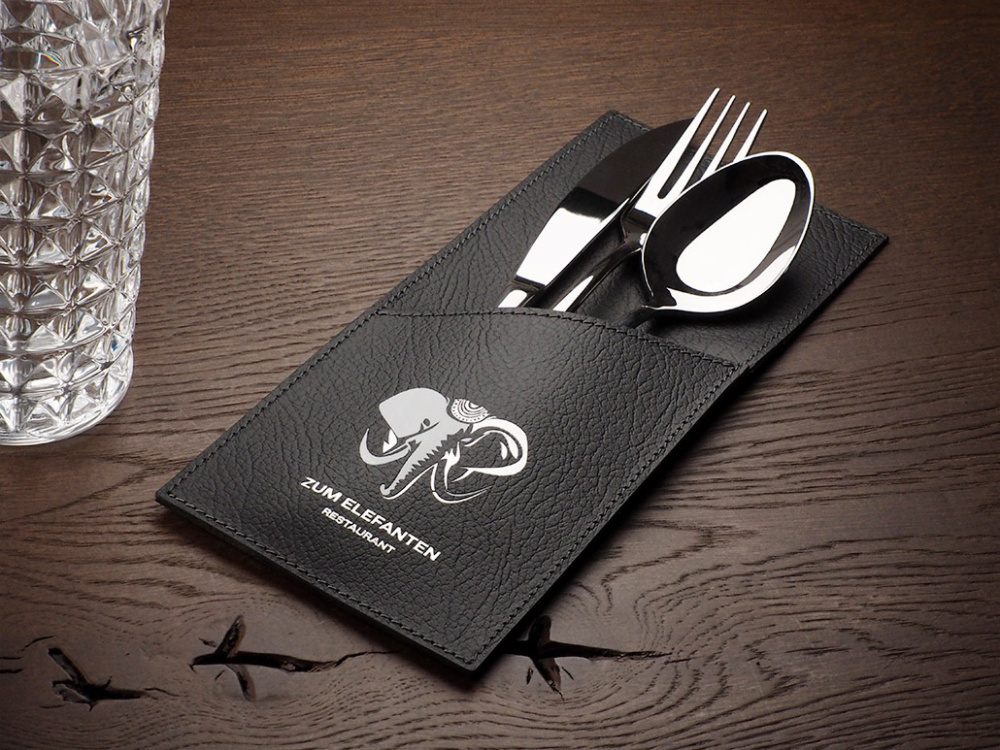 Logotrade firmakingituse foto: Söögiriistade ümbris 1044318