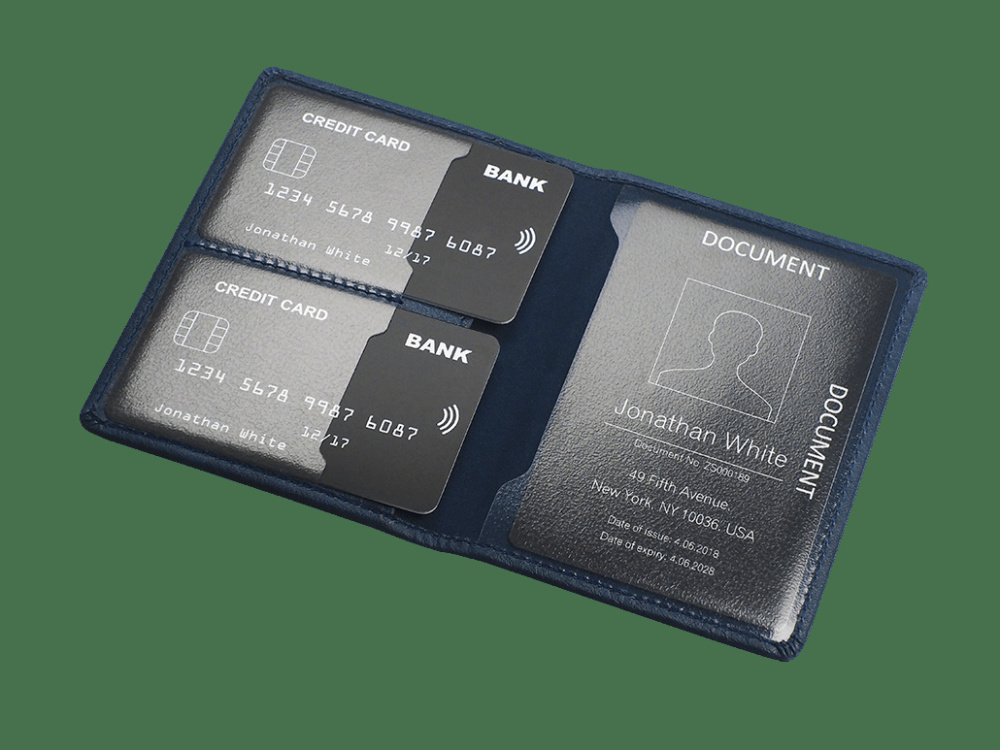 Logotrade firmakingi foto: RFID dokumendi rahakott 611327