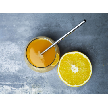 Logotrade firmakingi foto: Korduvkasutatav ECO Straw Set roostevabast terasest joogikõrs