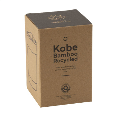 Logo trade firmakingi pilt: Kobe Bamboo RCS Recycled Steel 350 ml kohvitass