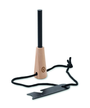 Logotrade meened pilt: FUEGOR männipuidust süütevahendite komplekt