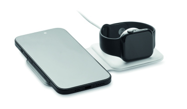 Logo trade reklaamkingi pilt: FLIP 2-ühes kokkupandav laadija 15W