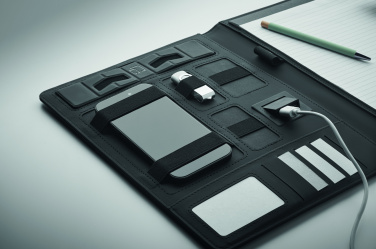 Logo trade firmakingitused foto: BURGUS A4 kaust ja juhtmevaba laadija