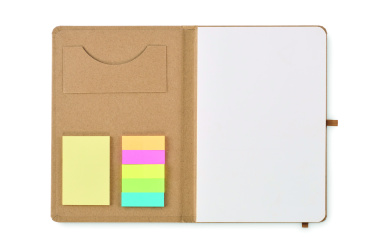 Logotrade reklaamkingitused pilt: STICKNOTE taaskasutatud paberist A5 märkmikukomplekt