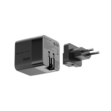 Logotrade firmakingitused pilt: Urban Vitamin Mendocino 65W GaN laadija sissetõmmatava kaabliga