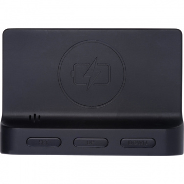 Logo trade reklaamkingid foto: Äratuskell ja juhtmevaba laadija ADELAIDE