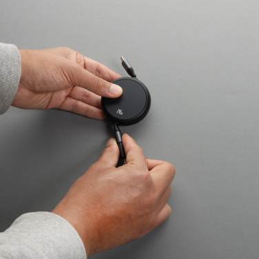 Logo trade firmakingitused foto: Terra RCS alumiiniumist sissetõmmatav 240W 2-in-1 kaabel