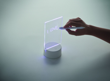 Logotrade firmakingid pilt: LEDMEMO valgustatud LED-märkmetahvel