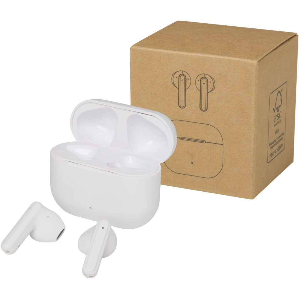 Logo trade meened foto: Altais taaskasutatud plastist juhtmevabad Bluetooth® kõrvaklapid