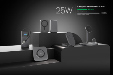 Logotrade firmakingituse foto: Quantum RCS ülikiire 10 000 mAh magnetiline 25W akupank