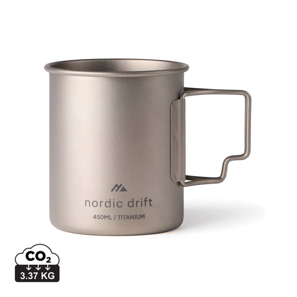 Logotrade firmakingid pilt: Nordic Drift Trail Ultra Light Titanium 450ml kruus