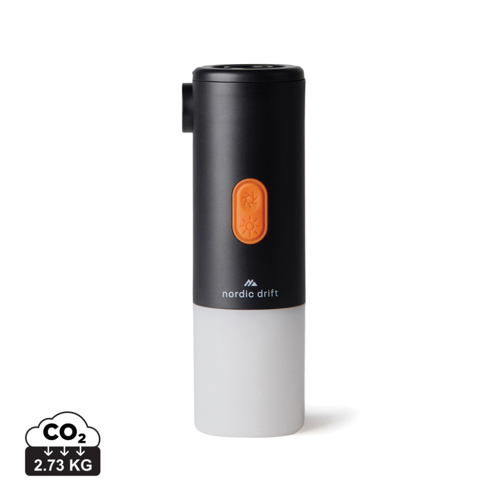 Logotrade meene foto: Nordic Drift Titan kaasaskantav pumbaga matkalamp