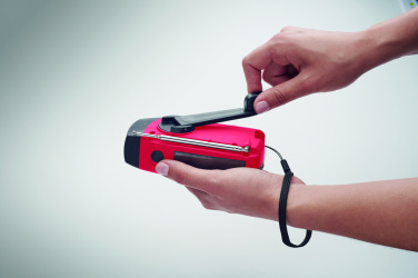 Logotrade firmakingi foto: Kaasaskantav SOS raadio LED-taskulampiga ONDA