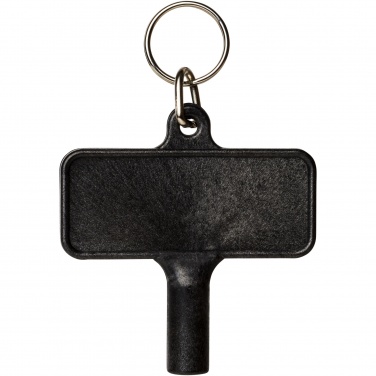 Logo trade liikelahjat mainoslahjat kuva: Largo-lämpöpatteriavain avaimenperässä, muovinen