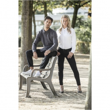 Logotrade mainoslahja ja liikelahja kuva: Bigelow-pikeepaita, pitkähihainen, miesten