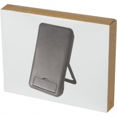 Logotrade mainostuotet kuva: Loop 10 W:n langaton latausalusta puhelinjalustalla, kierrätettyä muovia