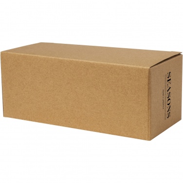 Logo trade mainoslahja kuva: Manti 2-osainen 100 ml:n kaksiseinäinen lasikuppi bambualusella 