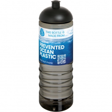 Logotrade liikelahja mainoslahja kuva: H2O Active® Eco Treble 750 ml:n urheilujuomapullo kupukannella 