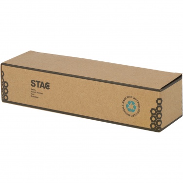 Logo trade liikelahjat tuotekuva: Kuma bambusta / RCS-kierrätetystä muovista valmistettu taskulamppu karabiinihaalla