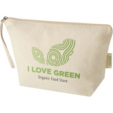Logo trade mainostuote kuva: Orissa 180 g/m² organic large accessory pouch 3L