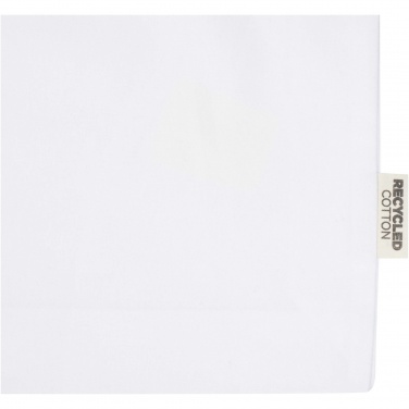 Logo trade liikelahjat mainoslahjat kuva: Madras 140 g/m² GRS-kierrätetystä puuvillasta valmistettu kassi levikkeillä