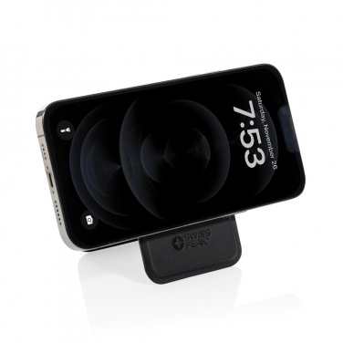 Logotrade mainostuote tuotekuva: Magstand RCS PU magneettinen puhelinlompakko jalustalla