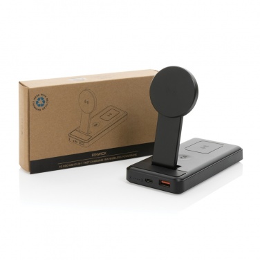 Logo trade liikelahjat tuotekuva: Fenwick 10000mAh 3-in-1 virtapankki RCS muovista