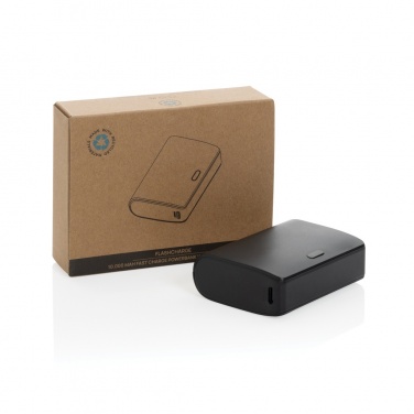 Logotrade mainoslahja ja liikelahja kuva: FlashCharge 10000mAh pikalatausvirtapankki RCS muovista