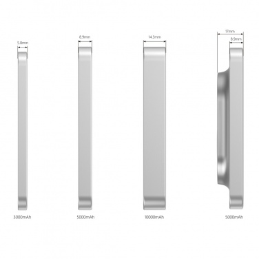 Logotrade liikelahjat mainoslahjat tuotekuva: Urban Vitamin Malibu 5000mAh virtapankki RCS materiaaleista