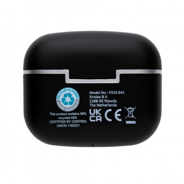 Logotrade mainoslahjat ja liikelahjat tuotekuva: RCS Swiss Peak TWS kuulokkeet kierrätetystä muovista  2.0