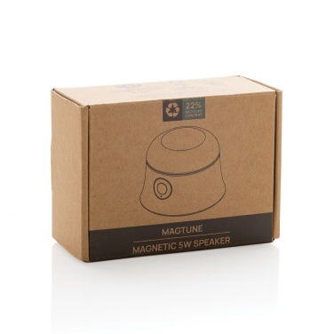 Logo trade liikelahjat tuotekuva: Magtune RCS magneettinen 5 W kaiutin kierrätysmuovia