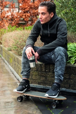 Logo trade liikelahja kuva: Tyhjiökahvimuki - astianpesukoneen kestävä