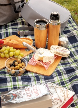 Logotrade liikelahja tuotekuva: Bambusta valmistettu matkatermospullo